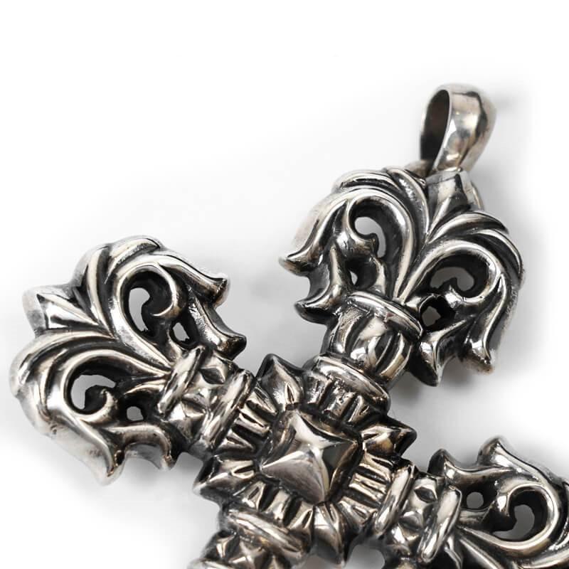 Chrome Hearts Large Filigree Cross Pendant