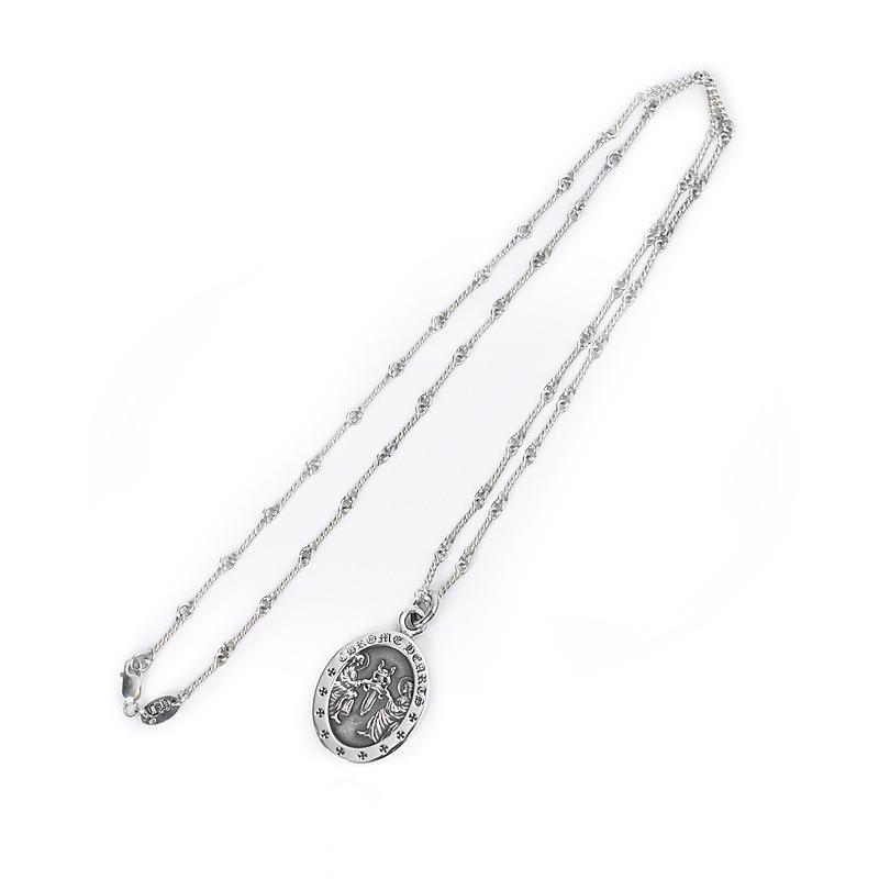 Chrome Hearts Oval Angel Medallion Charm
