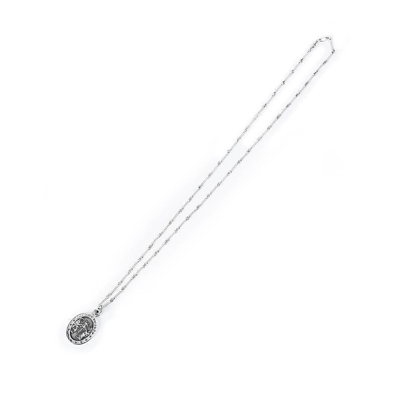 Chrome Hearts Oval Angel Medallion Charm