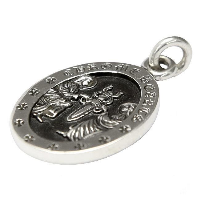 Chrome Hearts Oval Angel Medallion Charm
