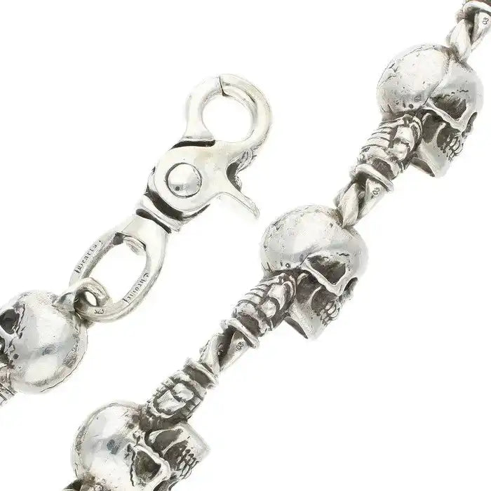 Chrome Heart Skull Wallet Chain