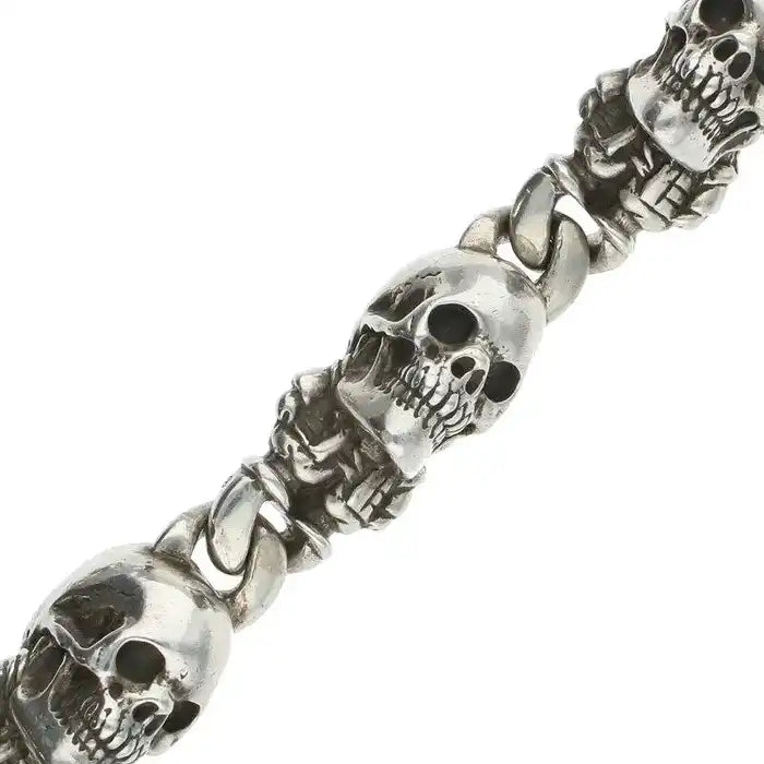 Chrome Heart Skull Wallet Chain