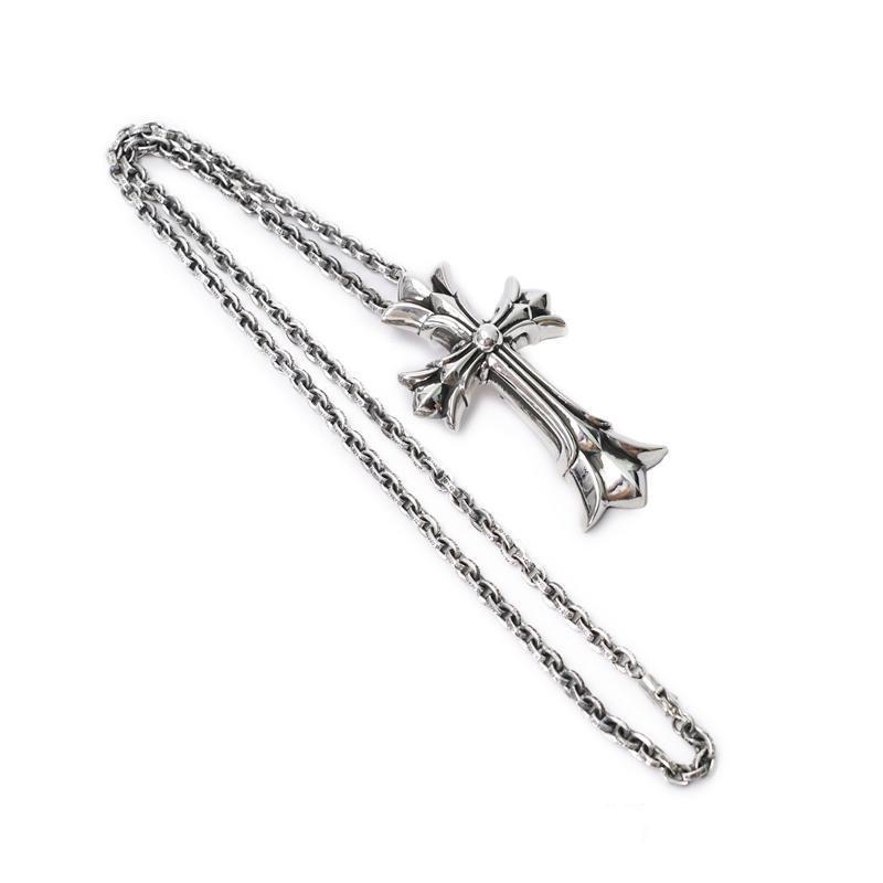 Large Double Cross Pendant