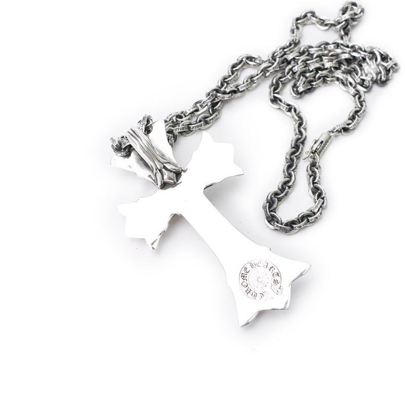 Large Double Cross Pendant