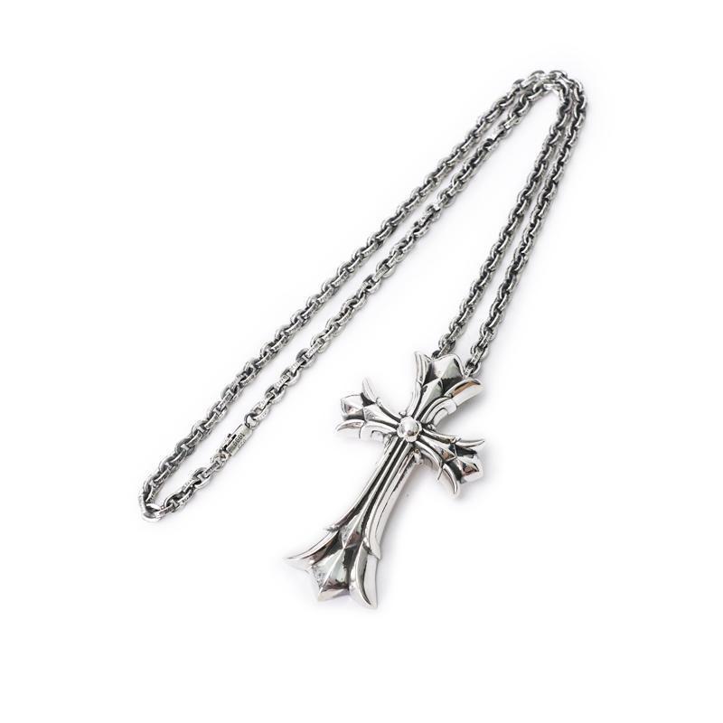 Large Double Cross Pendant