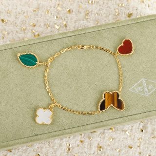 Van Cleef & Arpels Enchanted Garden Charm Bracelet