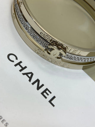 CHANEL Arabelle Triple Layer Signature Bracelet