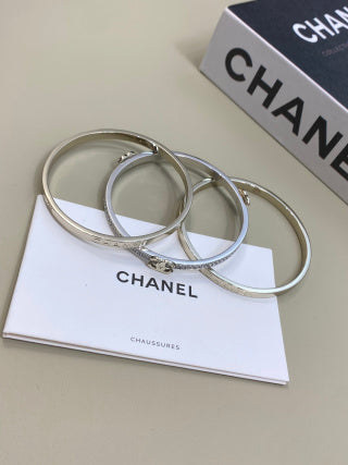 CHANEL Arabelle Triple Layer Signature Bracelet