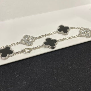 Van Cleef & Arpels Midnight Clover Link Bracelet