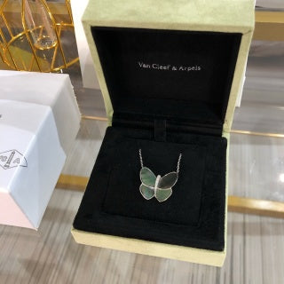 Van Cleef & Arpels Serene Butterfly Mother of Pearl Necklace