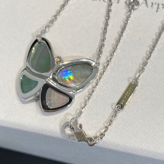 Van Cleef & Arpels Serene Butterfly Mother of Pearl Necklace
