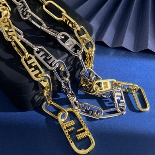 FENDI FF Link Chain Necklace