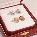 Cartier Solitaire Earrings