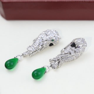 Cartier Parrot Stud Earrings