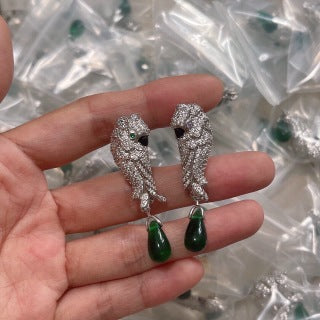 Cartier Parrot Stud Earrings
