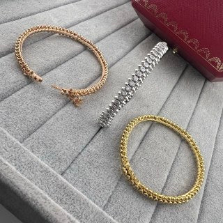 Cartier pyramid stud bracelet