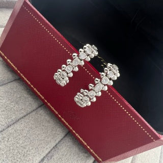 Cartier pyramid stud earrings