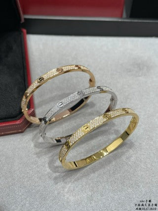 Cartier diamond-pavé bracelet