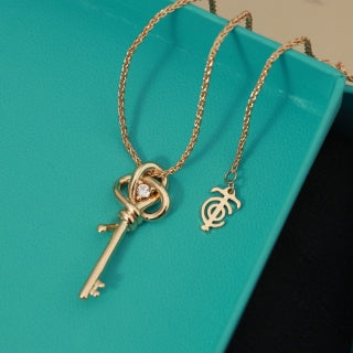 Tiffany Woven Keys Collection Key Necklace