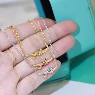 Tiffany Knot Necklace