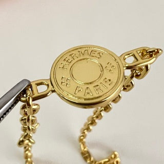 Hermès Amulette Medallion Chain Necklace