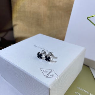 Van Cleef & Arpels Alhambra Color Harmony Clover Stud Earrings