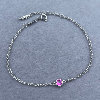 Tiffany Bubble Single-Diamond Colored Bracelet