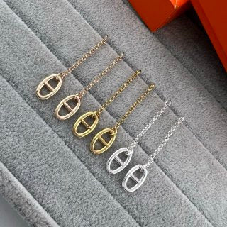 Hermès H Mini Drop Stud Earrings