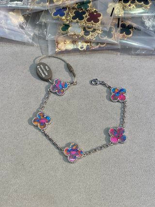 Van Cleef & Arpels Rainbow Clover Garden Bracelet