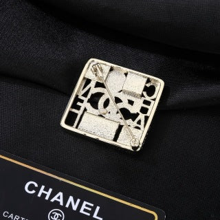 CHANEL Camille Heritage Emblem Brooch